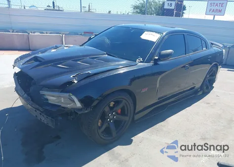 2012 Dodge Charger Srt8 Superbee из США, поврежденный, VIN 2C3CDXGJ3CH298363